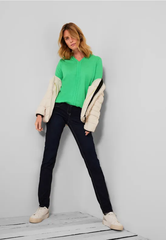 T-shirt style tunique smash green