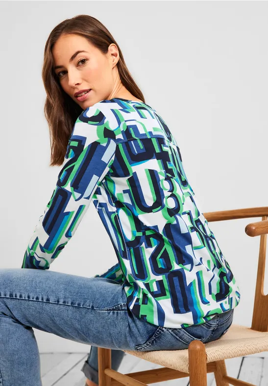 T-shirt avec imprimé lettre vanilla white