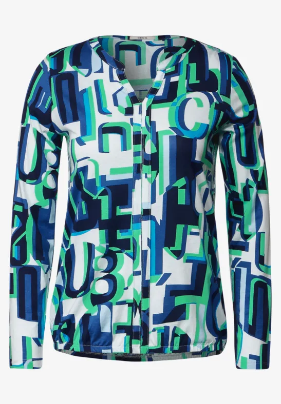 T-shirt avec imprimé lettre vanilla white