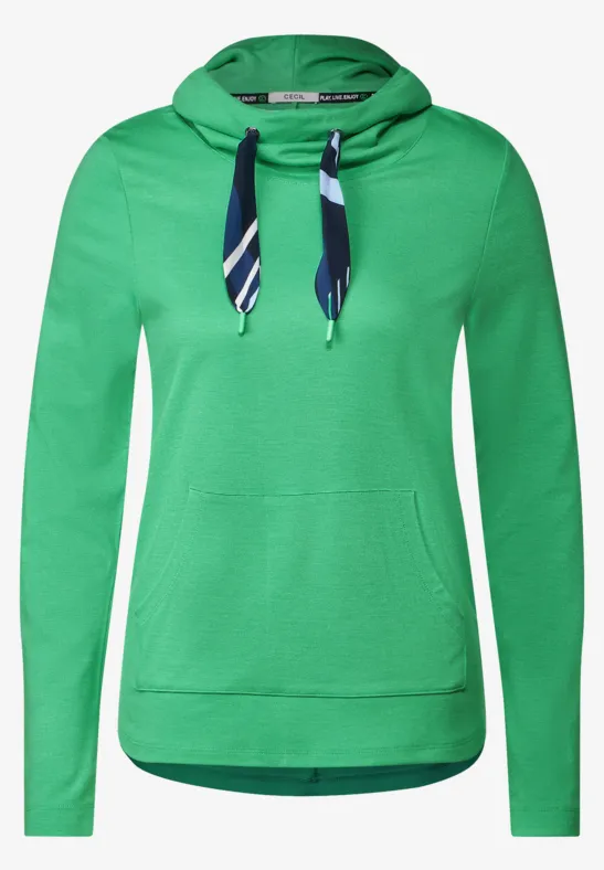 Shirt met grote kraag smash green