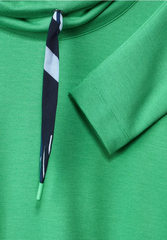 Shirt met grote kraag smash green