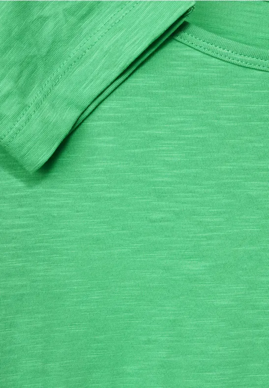 Shirt met 3/4-mouwen smash green
