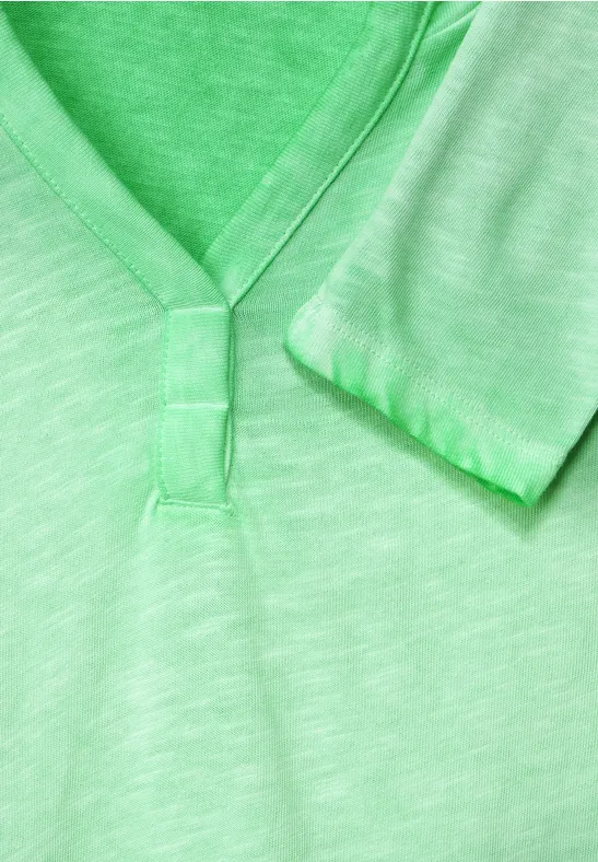 Kapuzen Shirt smash green