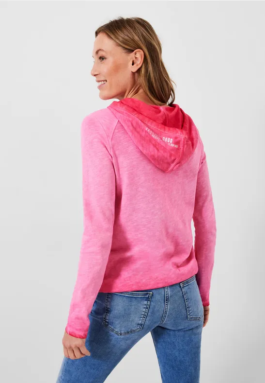 T-shirt à capuche fresh pink
