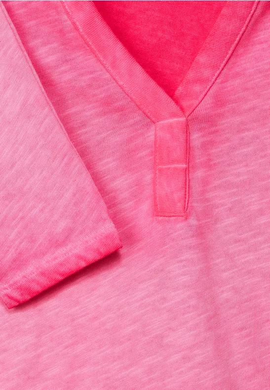 T-shirt à capuche fresh pink