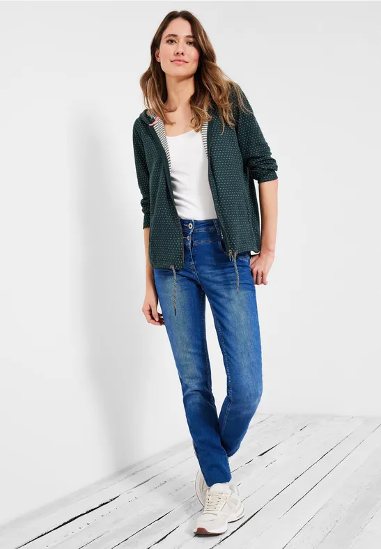 Doubleface Shirtjacke original jail striped