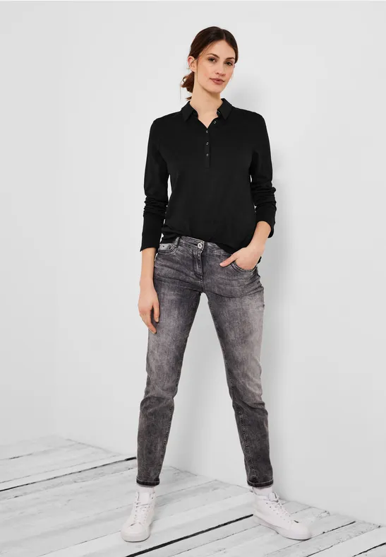 Basic blouseshirt Black