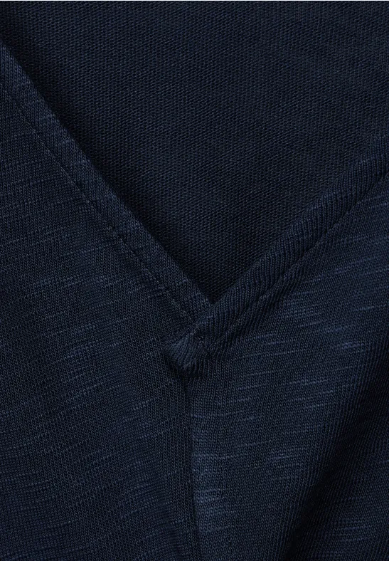 Lange cardigan deep blue