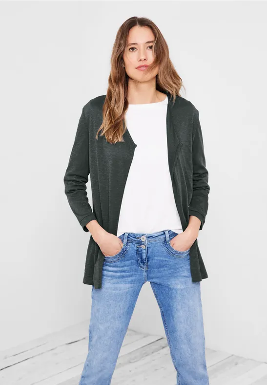 Long Cardigan easy khaki