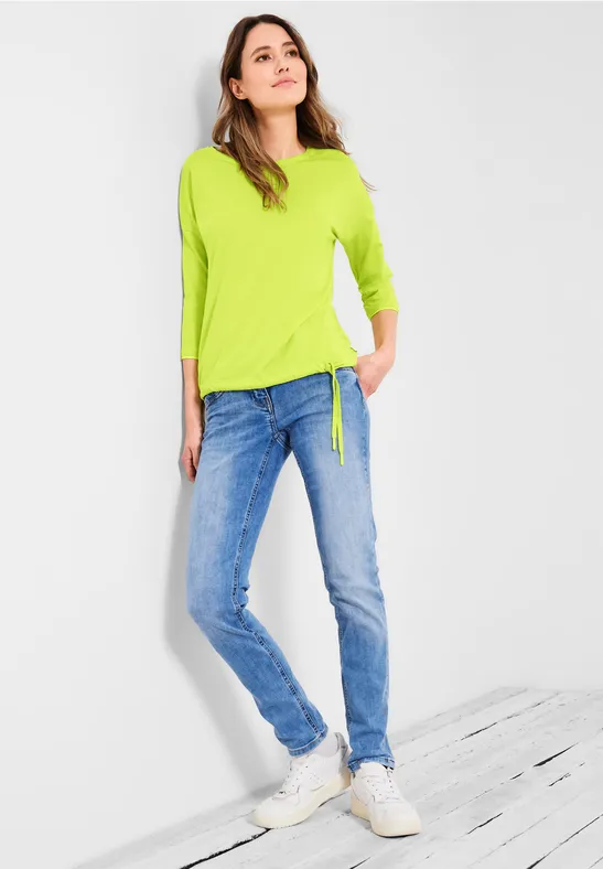 Shirt mit 3/4 Ärmel limelight yellow