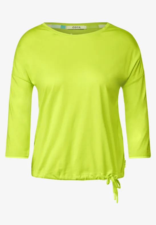 Shirt mit 3/4 Ärmel limelight yellow