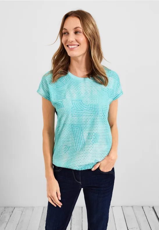 Mesh Mix T-Shirt clary mint