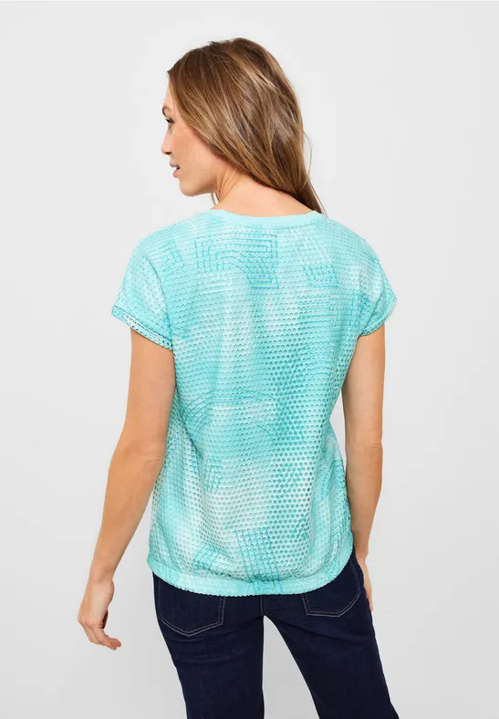 Mesh Mix T-Shirt clary mint