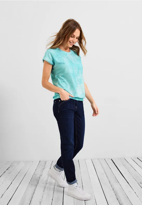Mesh Mix T-Shirt clary mint