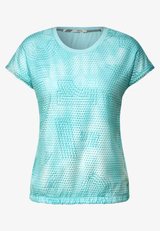 Mesh Mix T-Shirt clary mint