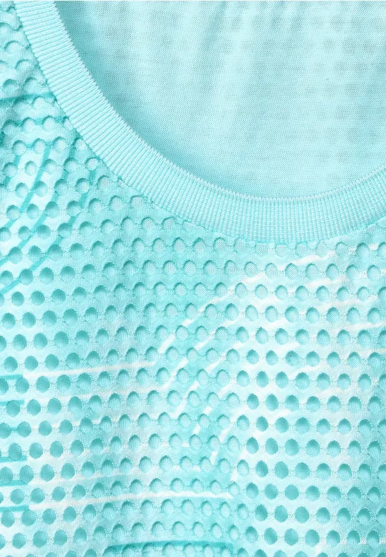 Mesh Mix T-Shirt clary mint