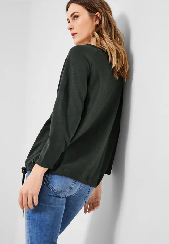 T-shirt structuré easy khaki