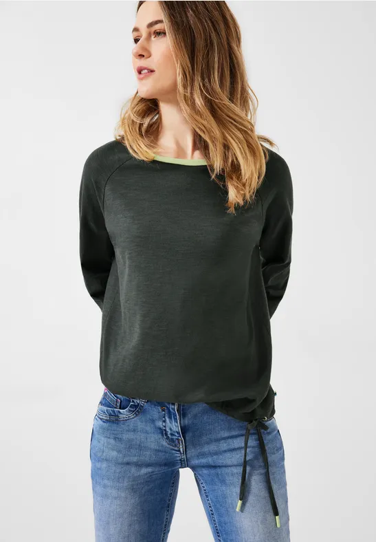 T-shirt structuré easy khaki