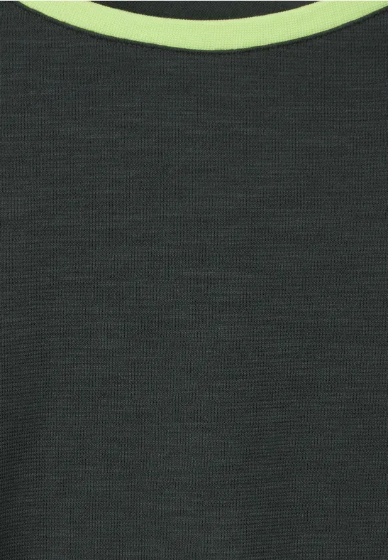 T-shirt structuré easy khaki