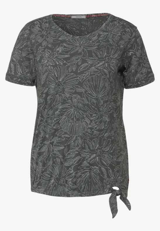 Burn Out T-Shirt easy khaki