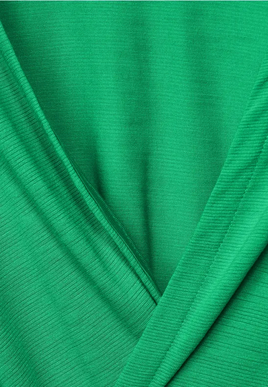 Shirtjacket in Unifarbe fresh green