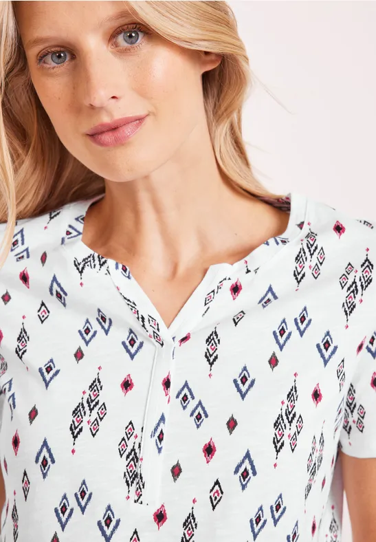 Artikel_AOP Tunic vanilla white