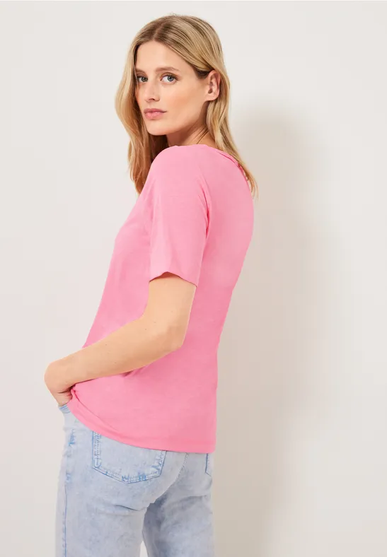 Basic Uni T-Shirt soft neon pink