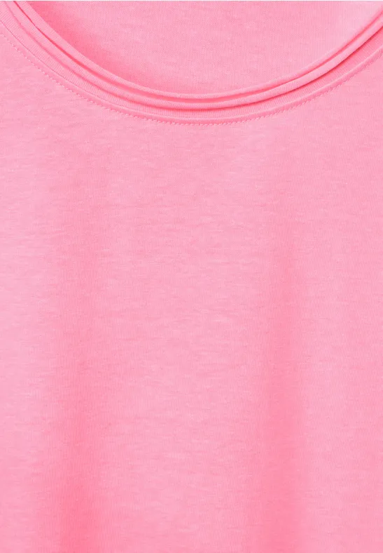 Basic Uni T-Shirt soft neon pink