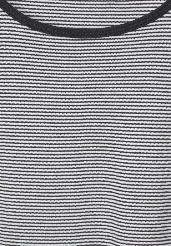 Top mit Streifenmuster vanilla white