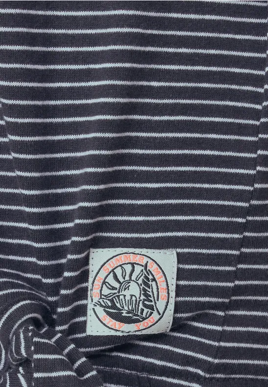 Shirt mit Knotendetail deep blue