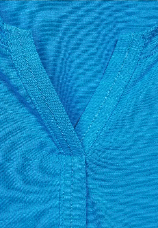 T-shirt tunique de couleur unie dynamic blue