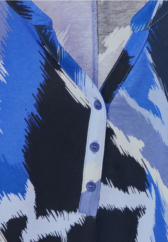 Tuniekshirt met print blue sea
