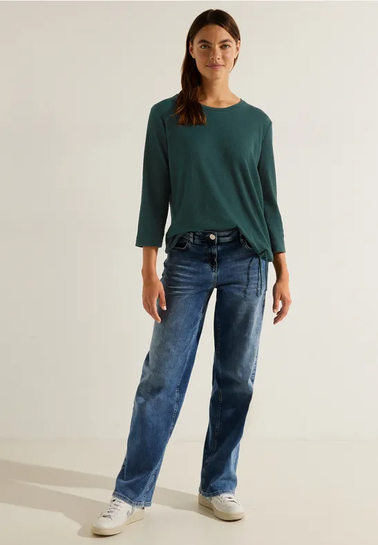 Struktur Shirt deep lake green