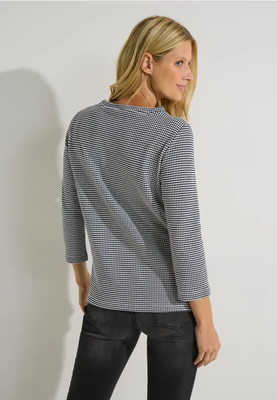 T-shirt texturé night sky blue