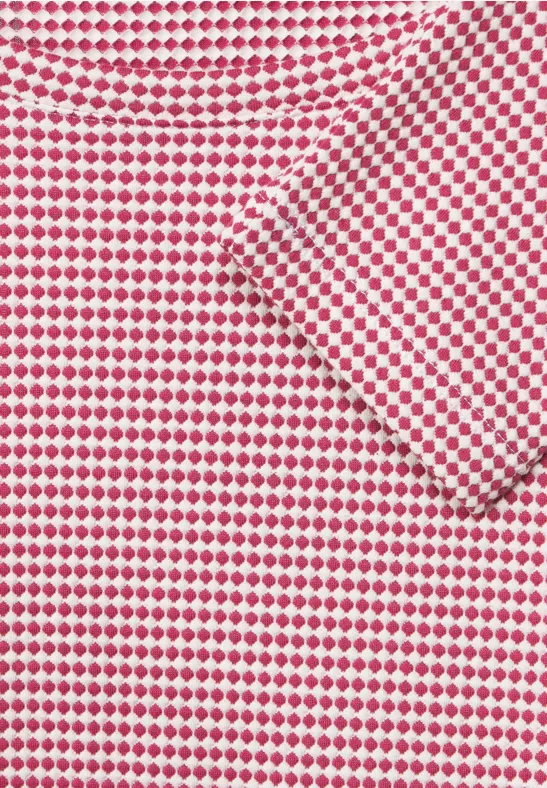 Shirt met structuur cool pink