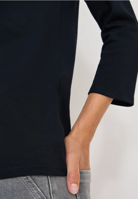 Basic onderzeeër shirt universal blue