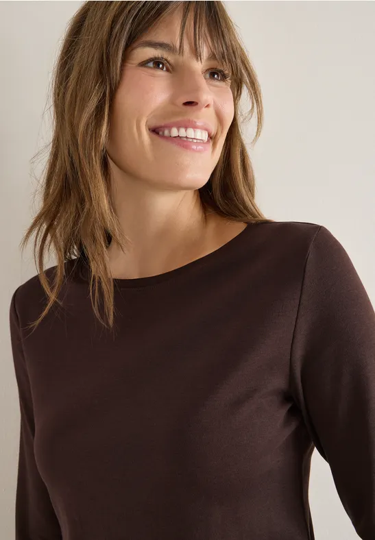 Basic U-Boot Shirt tartufo brown