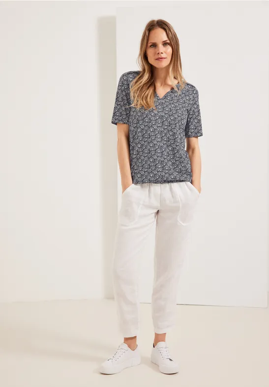 T-Shirt im Tunikastyle carbon grey