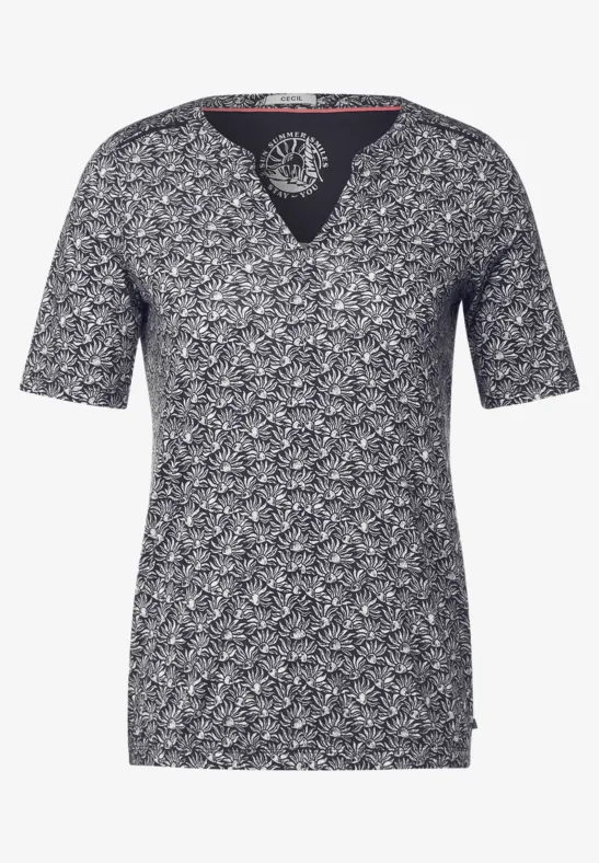 T-Shirt im Tunikastyle carbon grey