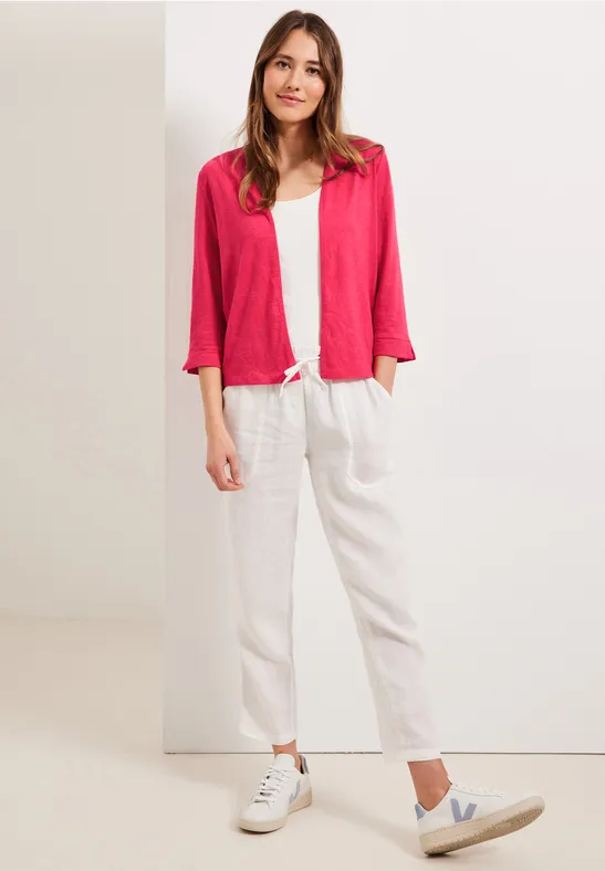 Burn Out Shirtjacke burn out strawberry red