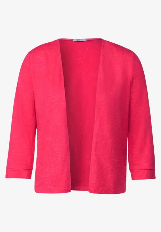 Burn Out Shirtjacke burn out strawberry red