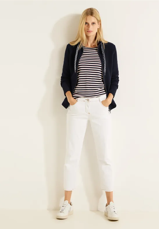 Shirtjacke mit Struktur night sky blue