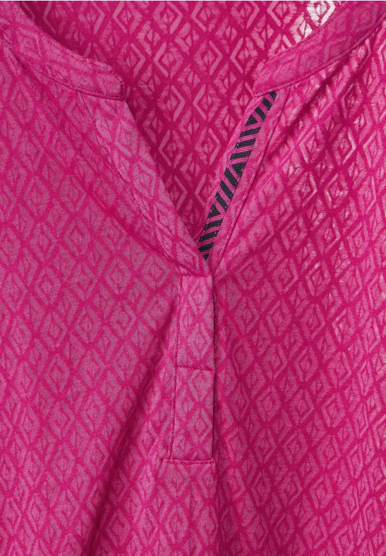 T-shirt aspect dévoré cool pink