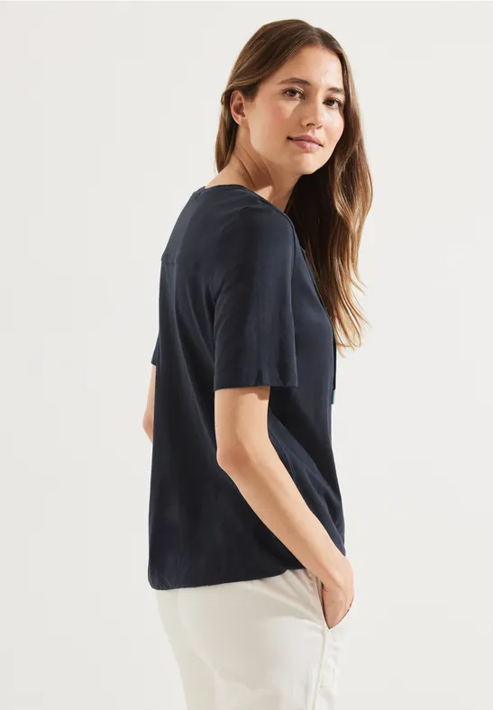 T-shirt style tunique night sky blue
