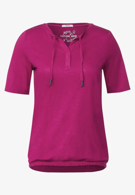 Shirt im Tunikastyle cool pink