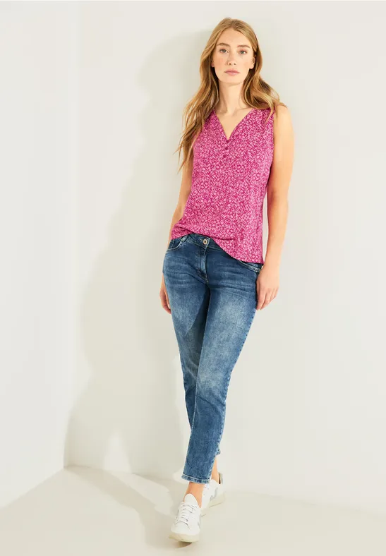 Minimalprint Top cool pink