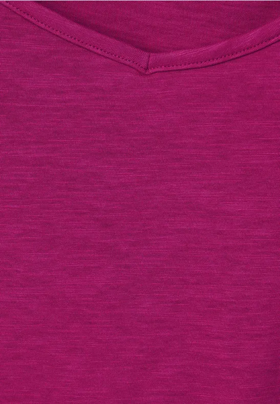 Top met zigzag-patroon cool pink