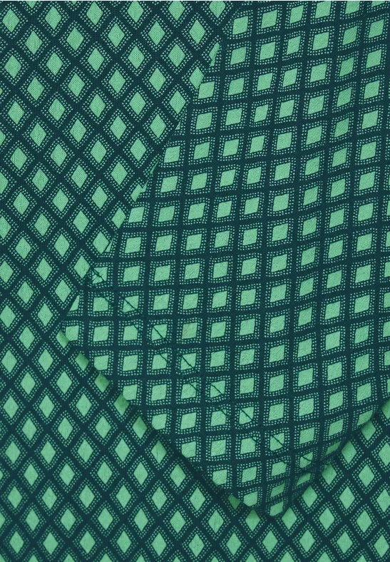 T-shirt à manches longues avec imprimé deep lake green