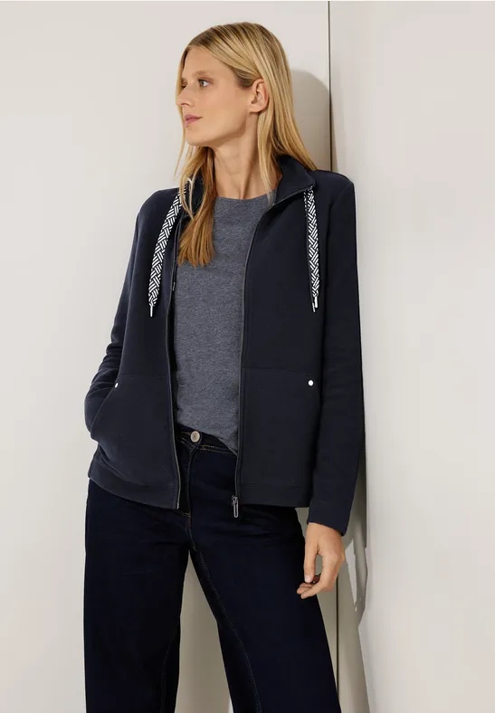 Strukturierte Shirtjacke night sky blue