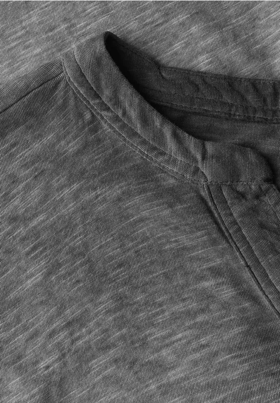 T-shirt à l'aspect délavé Black